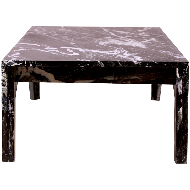 Meridian Furniture Palermo Black Marble Coffee Table