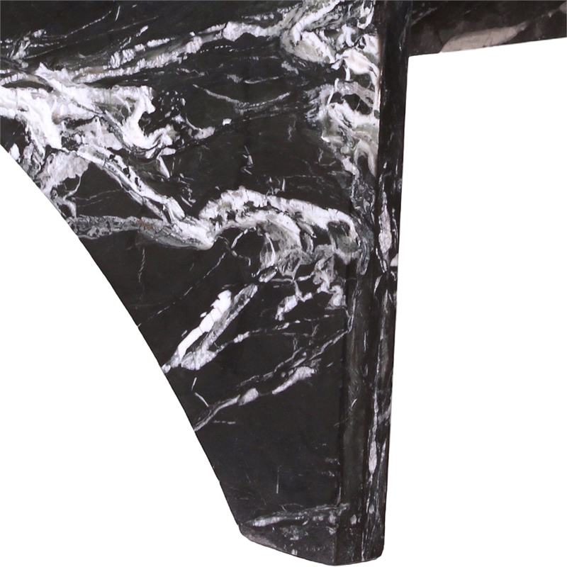 Meridian Furniture Palermo Black Marble Coffee Table