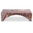 Meridian Furniture Palermo Cherry Marble Coffee Table