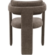 Meridian Furniture Brenda Brown Chenille Fabric Dining Chair (Set of 2)