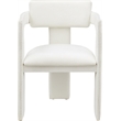 Meridian Furniture Brenda Cream Chenille Fabric Dining Chair (Set of 2)
