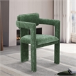 Meridian Furniture Brenda Green Chenille Fabric Dining Chair (Set of 2)