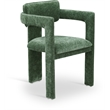 Meridian Furniture Brenda Green Chenille Fabric Dining Chair (Set of 2)
