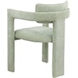 Meridian Furniture Brenda Mint Chenille Fabric Dining Chair (Set of 2)