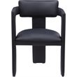 Meridian Furniture Brenda Black Vegan Leather Dining Chair (Set of 2)