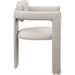 Meridian Furniture Brenda Taupe Vegan Leather Dining Chair (Set of 2)