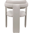 Meridian Furniture Brenda Taupe Vegan Leather Dining Chair (Set of 2)