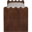Meridian Furniture Sonia Beige Velour Fur Fabric Bench
