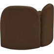 Meridian Furniture Daphne Brown Velvet Chair