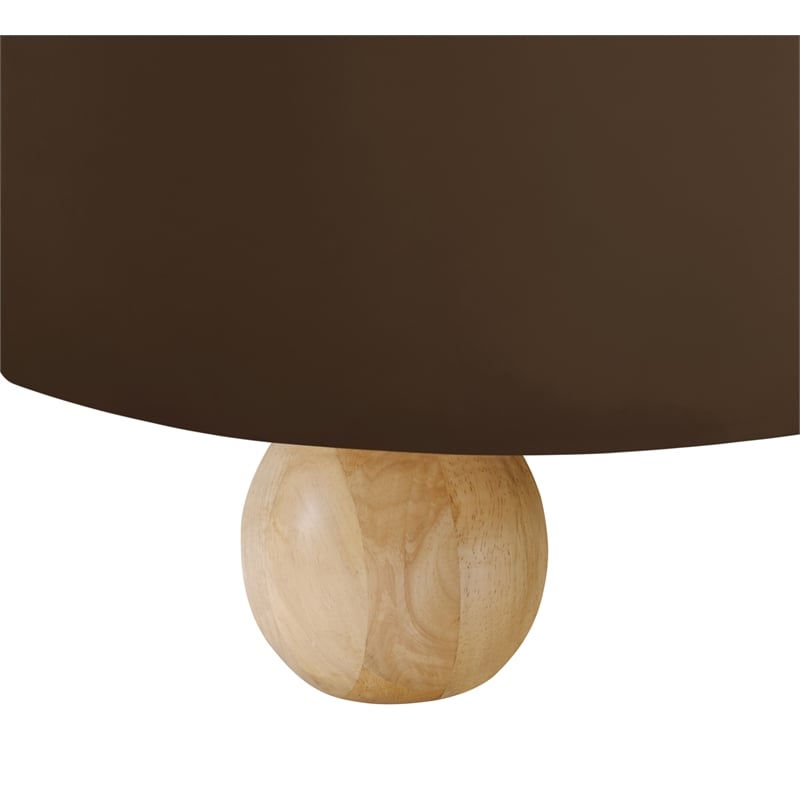 Meridian Furniture Daphne Brown Velvet Chair