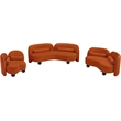 Meridian Furniture Daphne Cognac Velvet Chair
