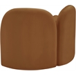 Meridian Furniture Daphne Saddle Velvet Chair