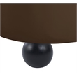 Meridian Furniture Daphne Brown Velvet Sofa