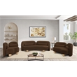 Meridian Furniture Daphne Brown Velvet Sofa