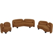Meridian Furniture Daphne Saddle Velvet Sofa