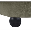 Meridian Furniture Daphne Olive Boucle Fabric Chair