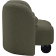 Meridian Furniture Daphne Olive Boucle Fabric Chair