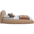 Meridian Furniture Genesis Beige Teddy Fabric Twin Bed