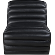 Meridian Furniture Vega Black Vegan Leather Accent Chair