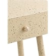 Meridian Furniture Rylan Beige Iron Night Stand