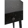 Meridian Furniture Rylan Black Iron Night Stand