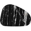 Meridian Furniture Messina Black Genuine Marble Coffee Table