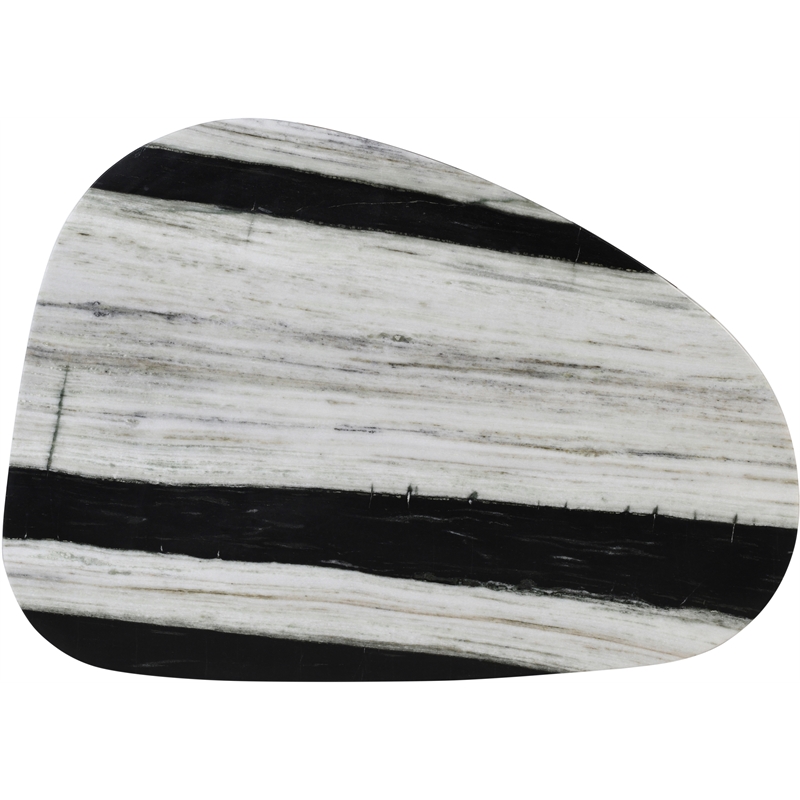 Meridian Furniture Messina Panda Genuine Marble Coffee Table
