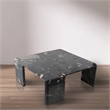 Meridian Furniture Livorno Stone Granite Coffee Table