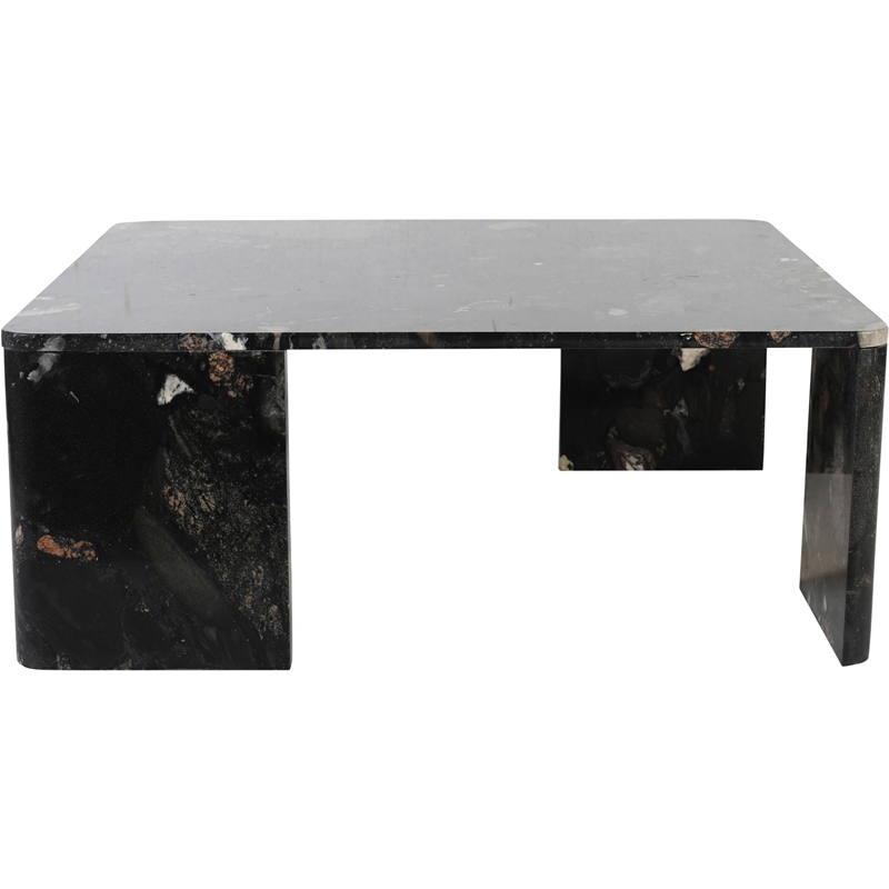 Meridian Furniture Livorno Stone Granite Coffee Table