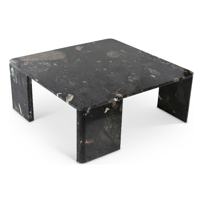 Meridian Furniture Livorno Stone Granite Coffee Table