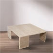 Meridian Furniture Livorno Travertine Coffee Table