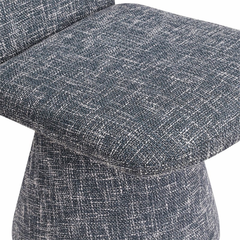 Meridian Furniture Renuar Blue Fabric Dining Chair (Set of 2)