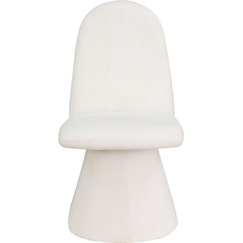 Meridian Furniture Renuar Cream Fabric Dining Chair (Set of 2)