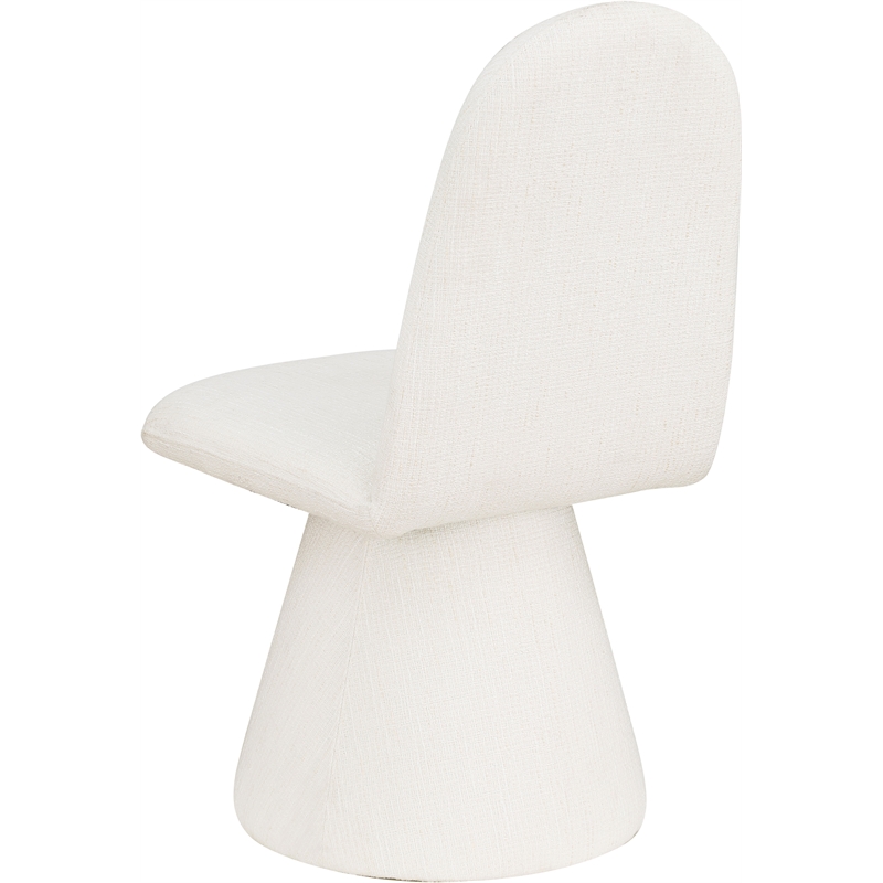 Meridian Furniture Renuar Cream Fabric Dining Chair (Set of 2)