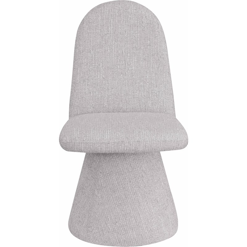 Meridian Furniture Renuar Grey Fabric Dining Chair (Set of 2)