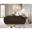 Meridian Furniture Bloom Brown Teddy Fabric Sofa