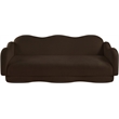 Meridian Furniture Bloom Brown Teddy Fabric Sofa