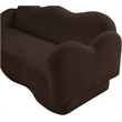 Meridian Furniture Bloom Brown Teddy Fabric Sofa