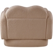 Meridian Furniture Bloom Beige Teddy Fabric Chair