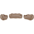 Meridian Furniture Bloom Beige Teddy Fabric Chair