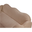 Meridian Furniture Bloom Beige Teddy Fabric Sofa