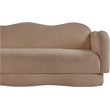 Meridian Furniture Bloom Beige Teddy Fabric Sofa