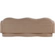 Meridian Furniture Bloom Beige Teddy Fabric Sofa