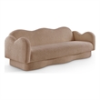 Meridian Furniture Bloom Beige Teddy Fabric Sofa