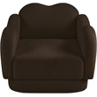 Meridian Furniture Bloom Brown Teddy Fabric Chair