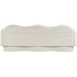 Meridian Furniture Bloom Cream Teddy Fabric Sofa