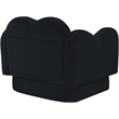 Meridian Furniture Bloom Black Velvet Chair