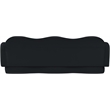 Meridian Furniture Bloom Black Velvet Sofa