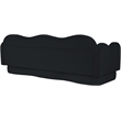 Meridian Furniture Bloom Black Velvet Sofa
