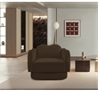 Meridian Furniture Bloom Brown Velvet Chair